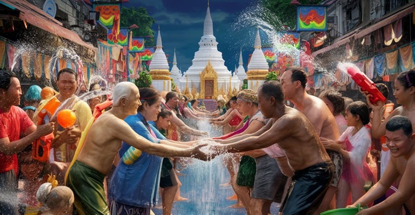 Songkran Tailandia